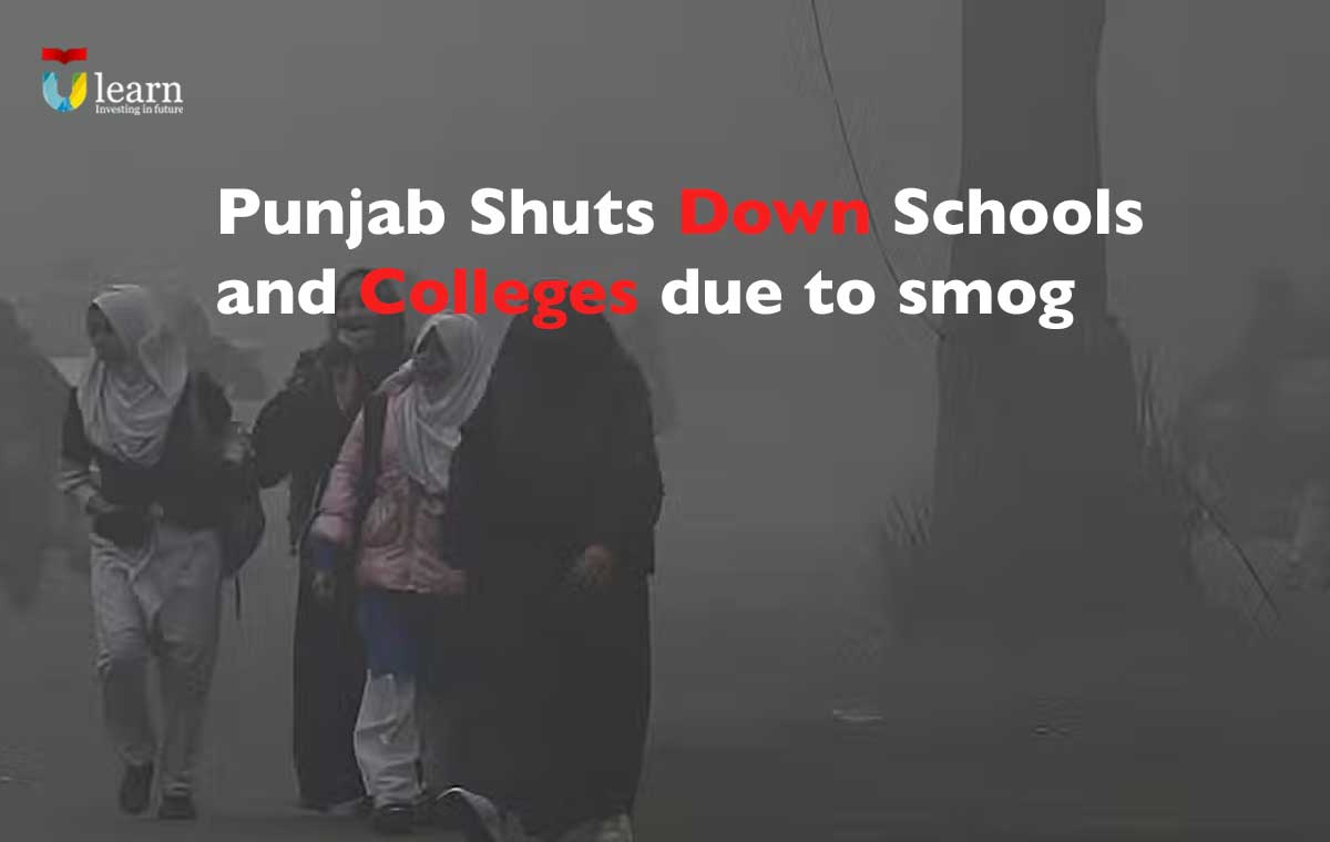 Punjab shuts down schools due to smog